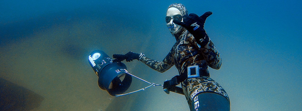 Underwater Scooters | Apnea Total Malta Freediving School